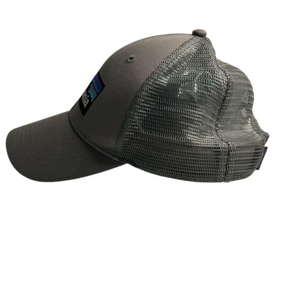 Patagonia Unisex Gray Trucker Cap‎ Snapback Mesh Hat Casual main image 7